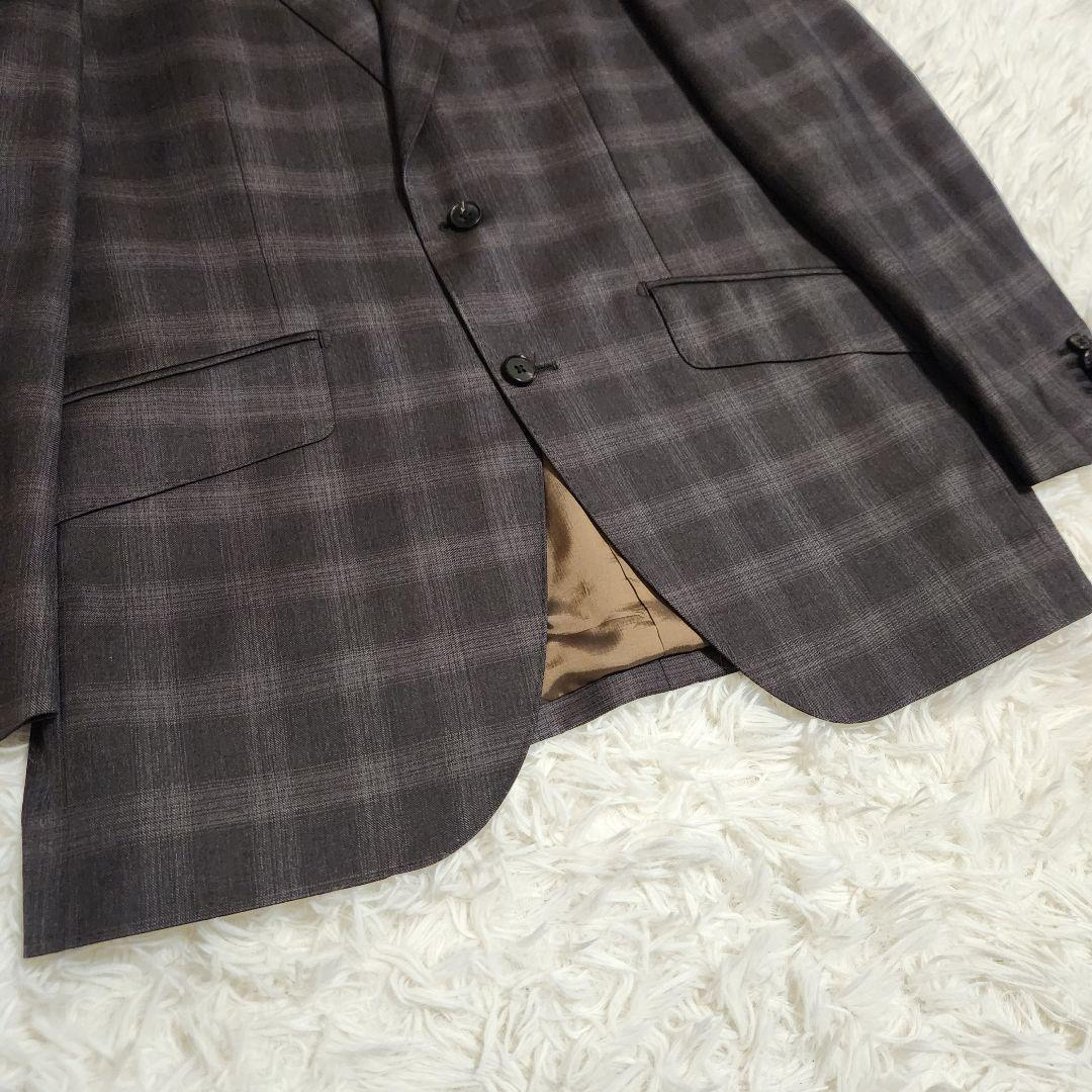 【極美品】ユニバーサルランゲージ CERRUTI 130's セットアップスーツ