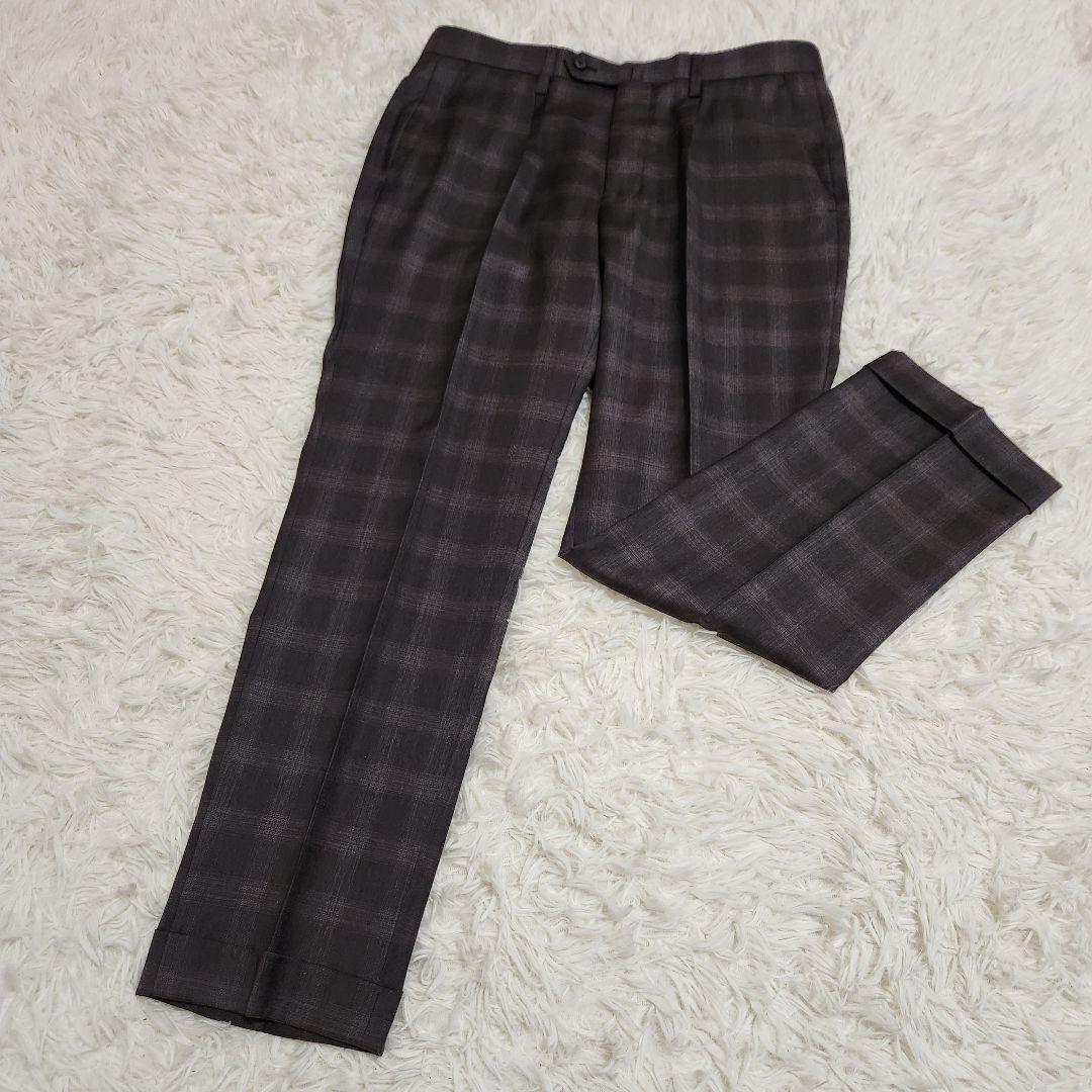 【極美品】ユニバーサルランゲージ CERRUTI 130's セットアップスーツ