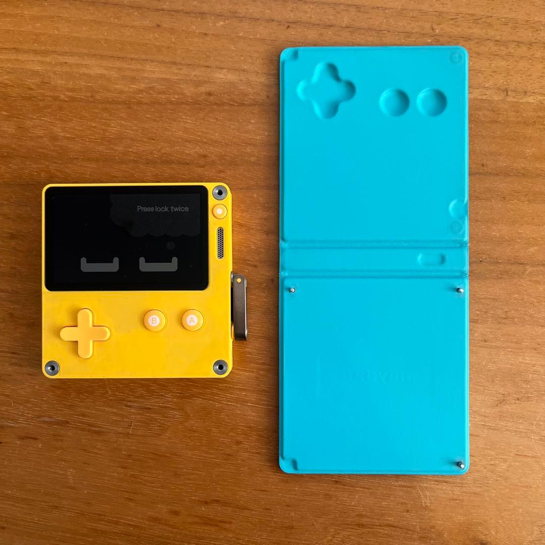 playdate 本体+カバーAqua