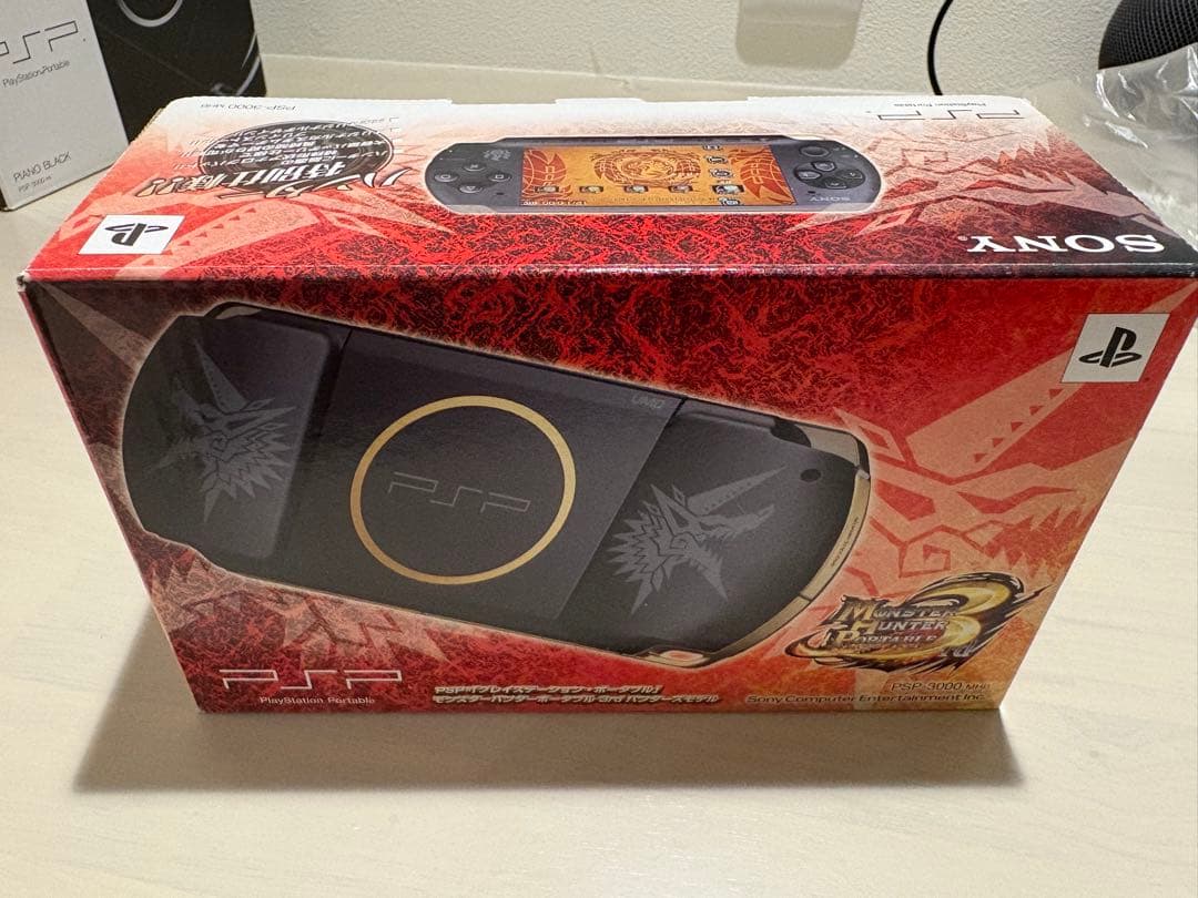 [未使用] PSP 限定 ハンターズモデル PSP-3000MHB