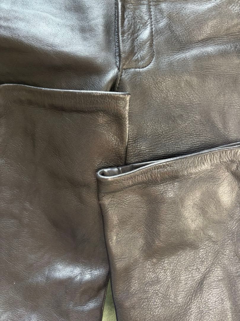 VANSON レザーパンツ　バンソン　レザーパンツ　革パン　バイカー W29