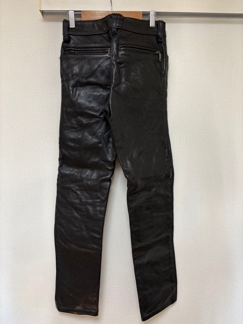 VANSON レザーパンツ　バンソン　レザーパンツ　革パン　バイカー W29
