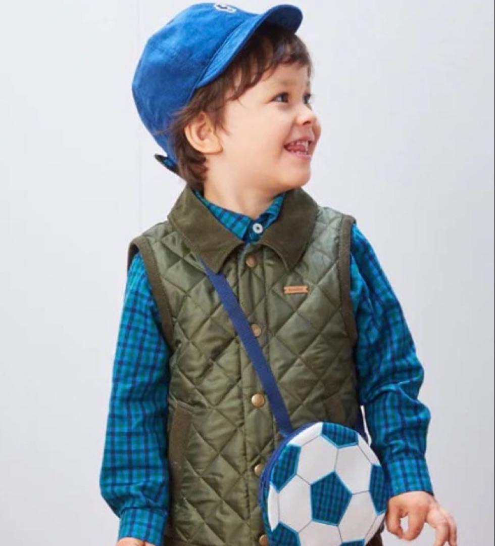 タグつき　新品未着用　familiar キルティングベスト 120