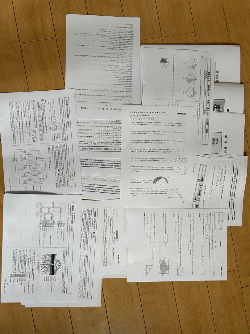 能開センター小６後期日曜実践星光クラス、星光模試、合格講座、集結特訓