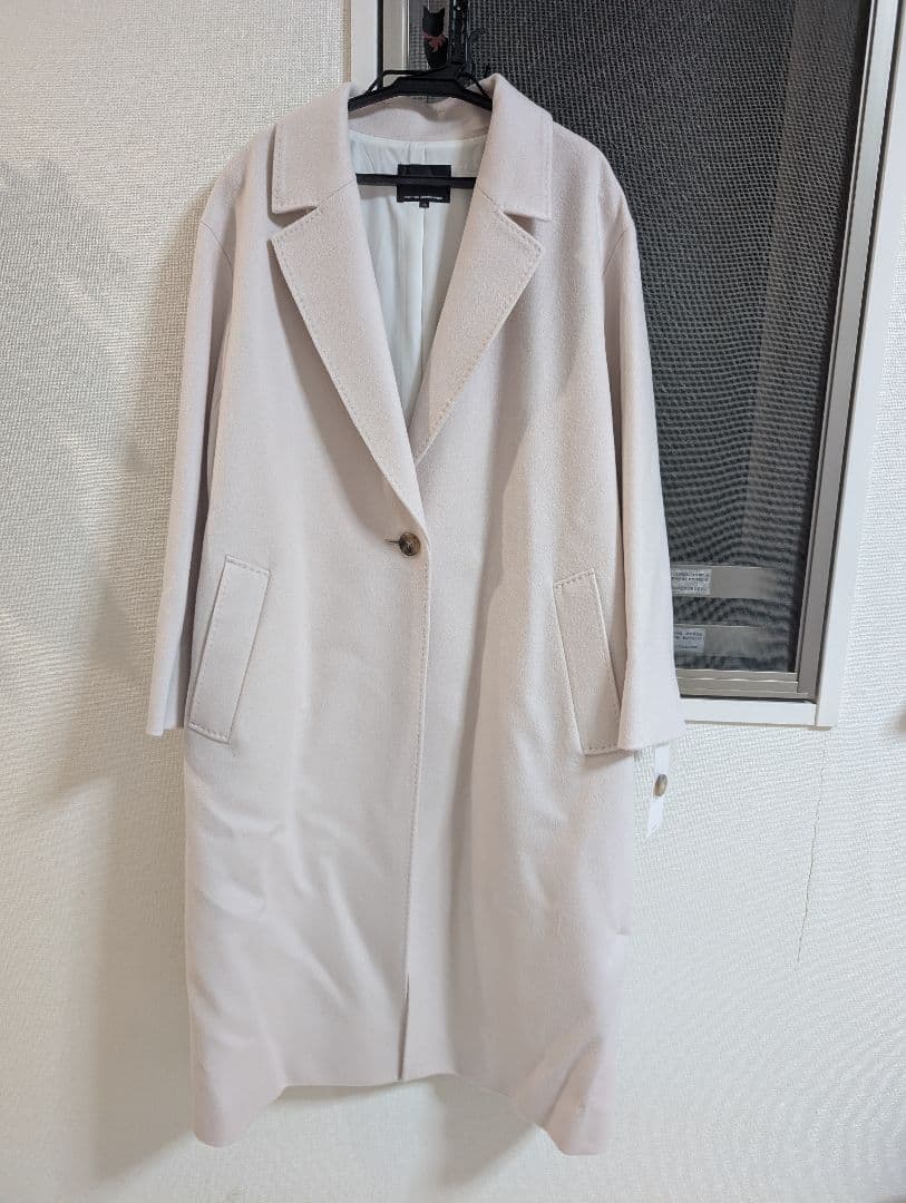 23区【滝沢眞規子さん着用】ウールカシミヤビーバー チェスター コート