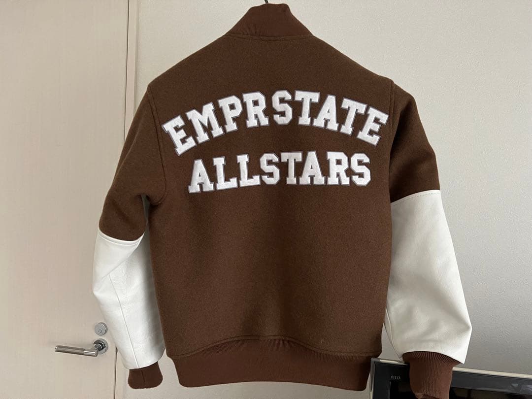 【美品】【レア】empire エンパイア　袖レザー　スタジャン