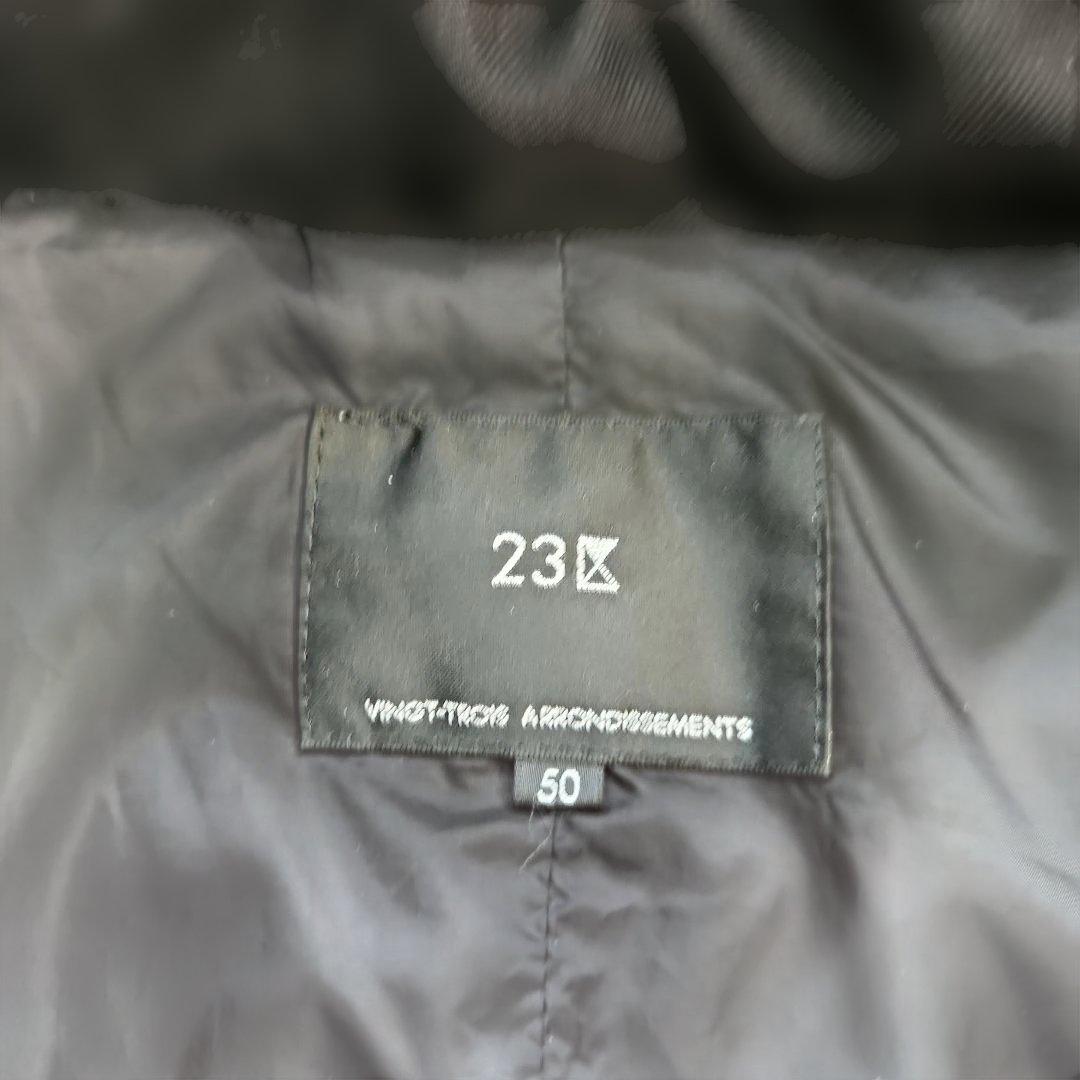 とわ　23区　ロングダウンコート　50　ブラック