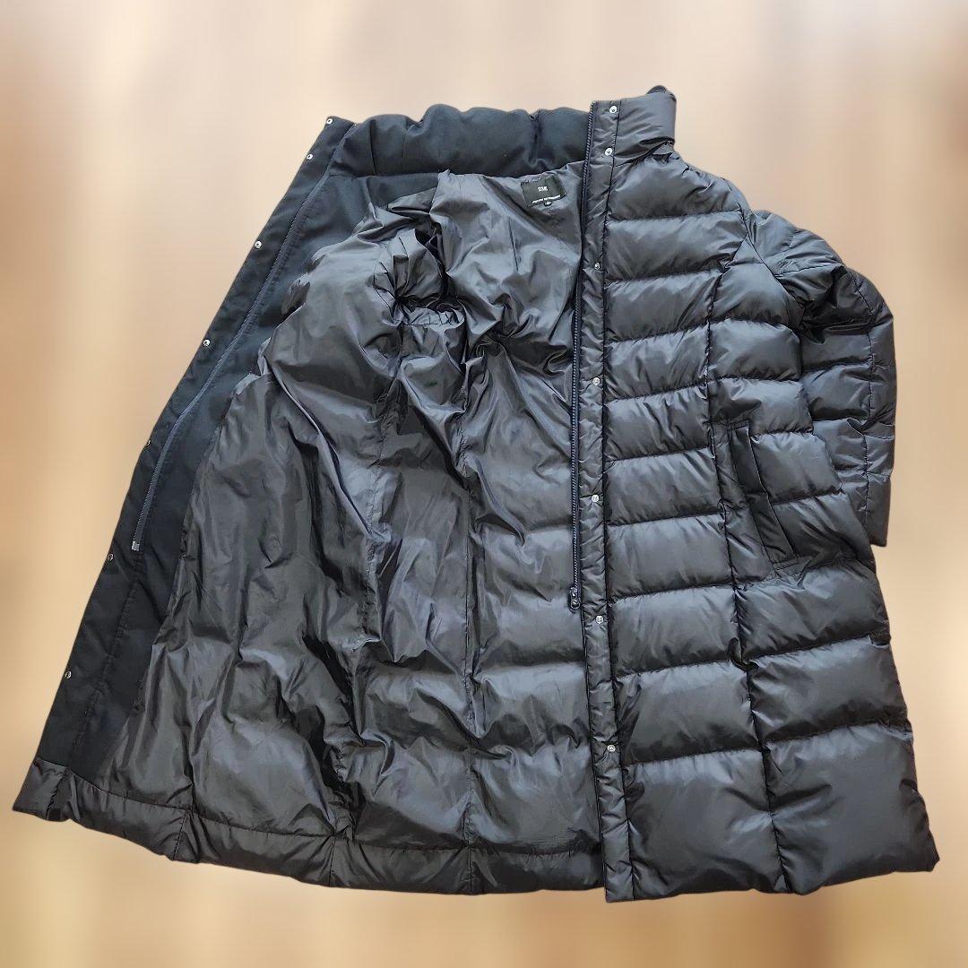 とわ　23区　ロングダウンコート　50　ブラック