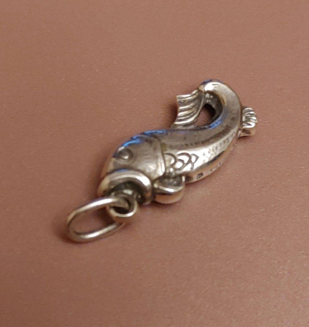 新品・未使用 ジョージジェンセン ☆チャーム(フィッシュ)