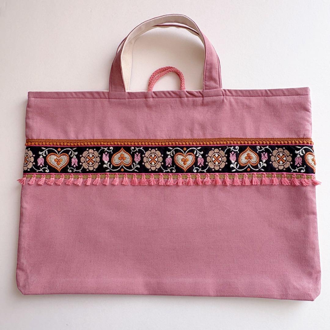 【オーダー】きゃさま　レッスンバッグ/体操着入れ