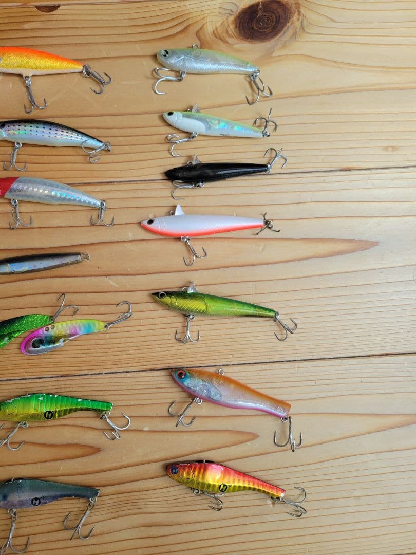 小型シーバスルアーセット売り！　邪道、ブルーブルー、ローリングベイト等