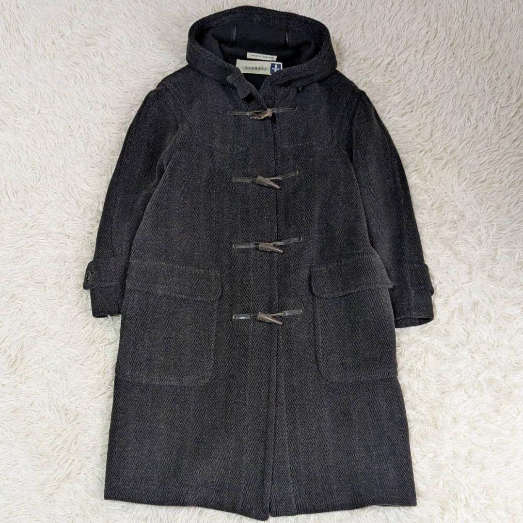 GLOVERALL 英国製 90s キングストン ヘリンボーン ダッフルコート