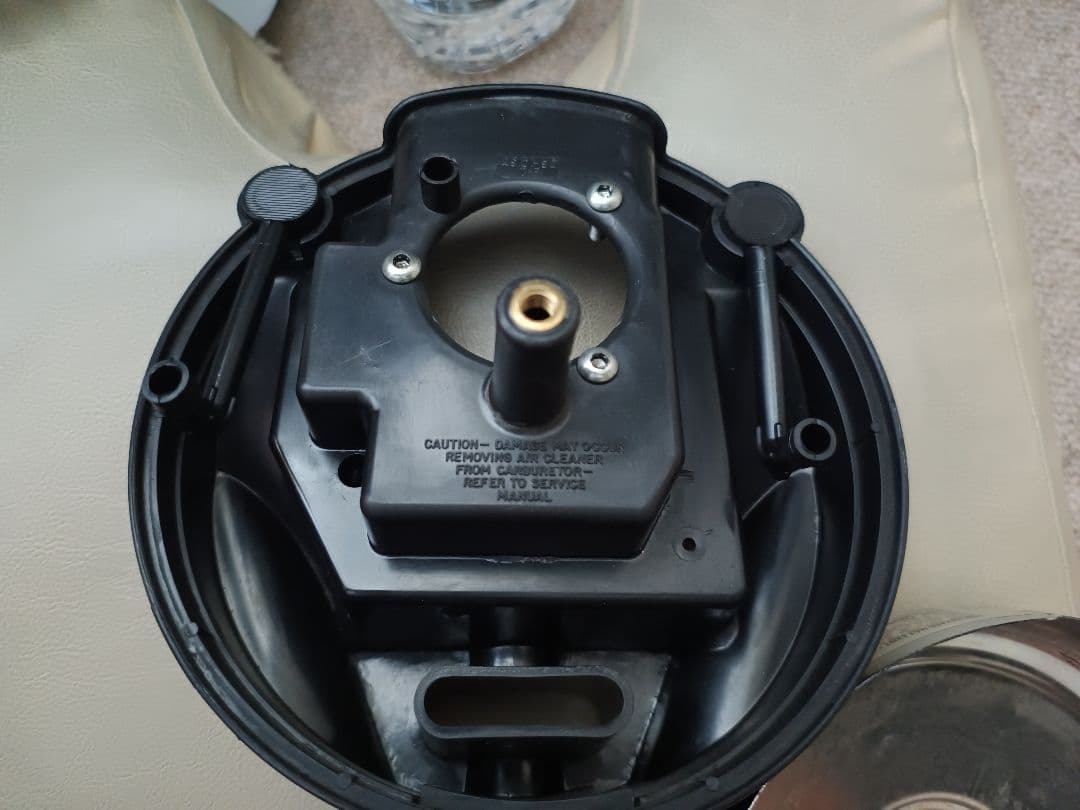 ハーレー エボリューション 純正 8インチエアクリーナー ブラケット＋カバー