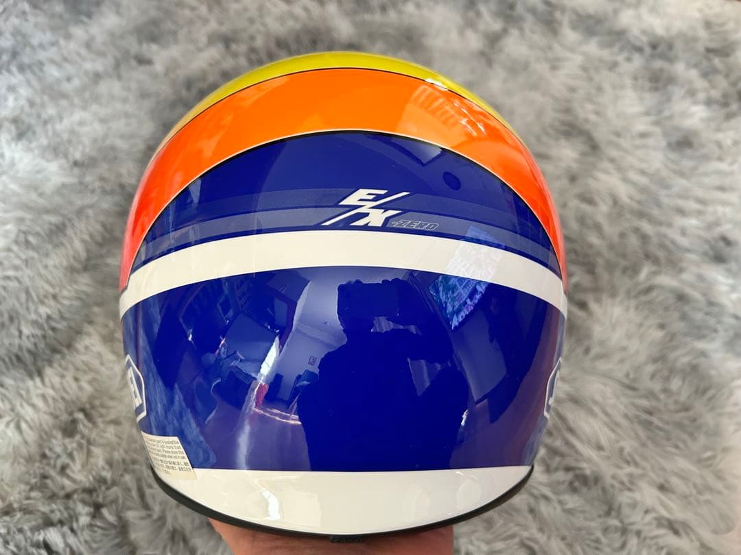 m*m様 SHOEI フルフェイスヘルメット ホワイト・オレンジ・ブルー