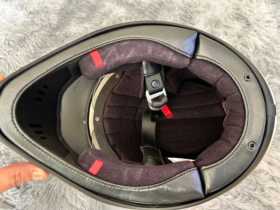 m*m様 SHOEI フルフェイスヘルメット ホワイト・オレンジ・ブルー