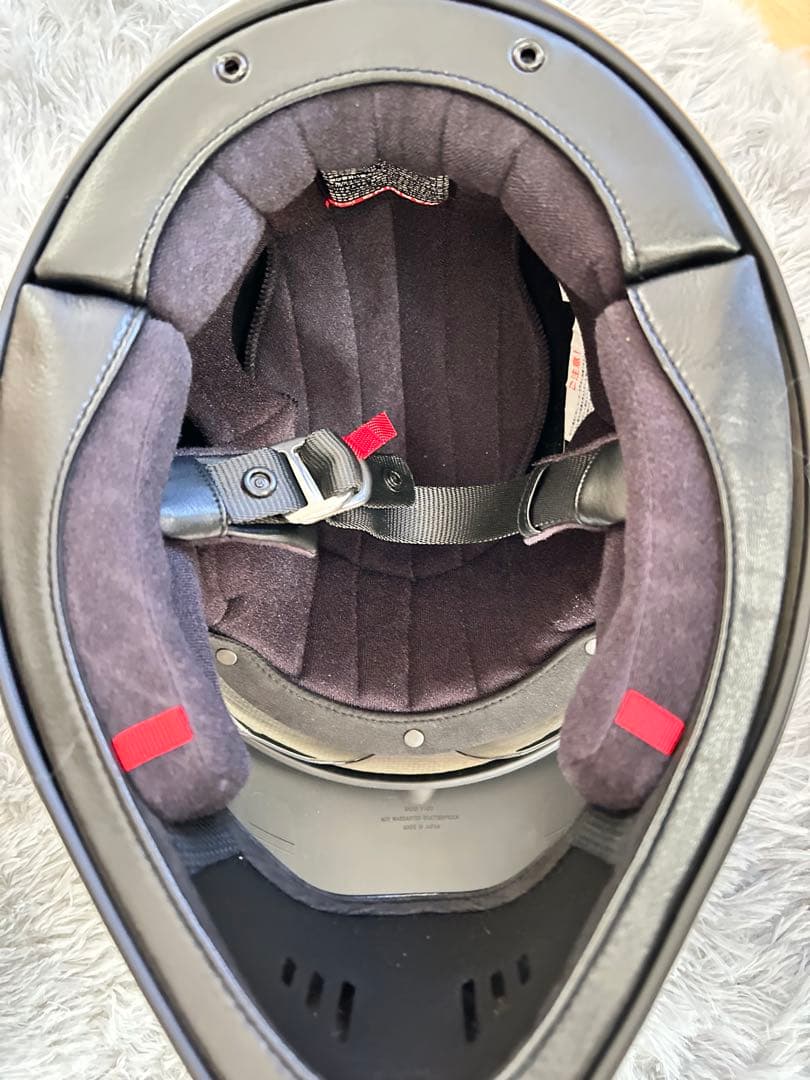 m*m様 SHOEI フルフェイスヘルメット ホワイト・オレンジ・ブルー