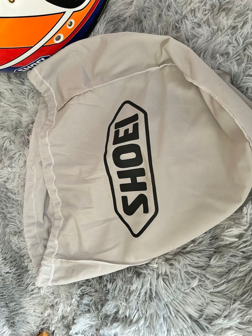 m*m様 SHOEI フルフェイスヘルメット ホワイト・オレンジ・ブルー