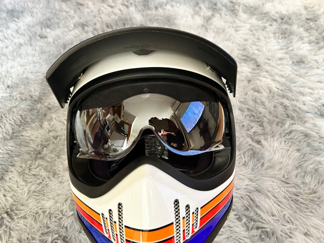 m*m様 SHOEI フルフェイスヘルメット ホワイト・オレンジ・ブルー