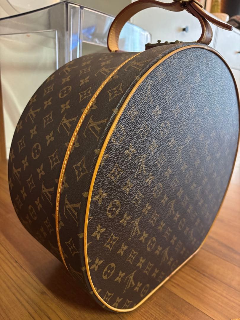 ルイ・ヴィトン　ボワットシャポー帽子ケース　バッグ　インテリアビンテージ