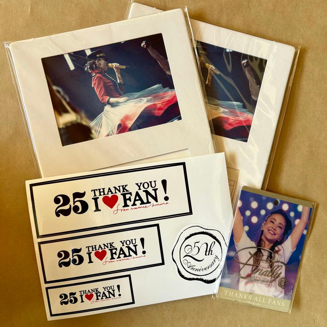 安室奈美恵 Finally 25th Anniversaryライブ DVD5枚組