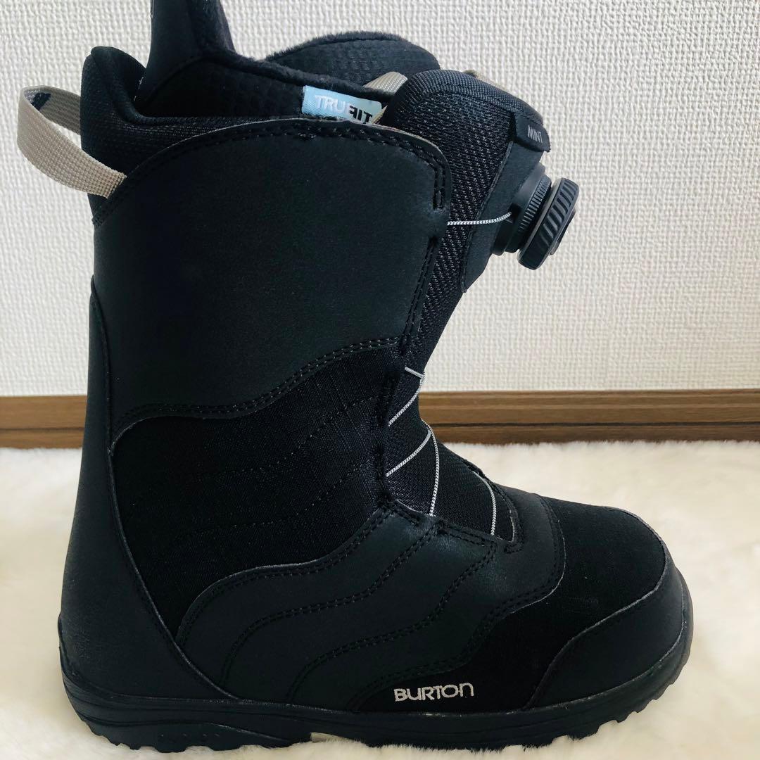 【美品】BURTON スノーボードブーツ　MINT BOA 24cm ブラック