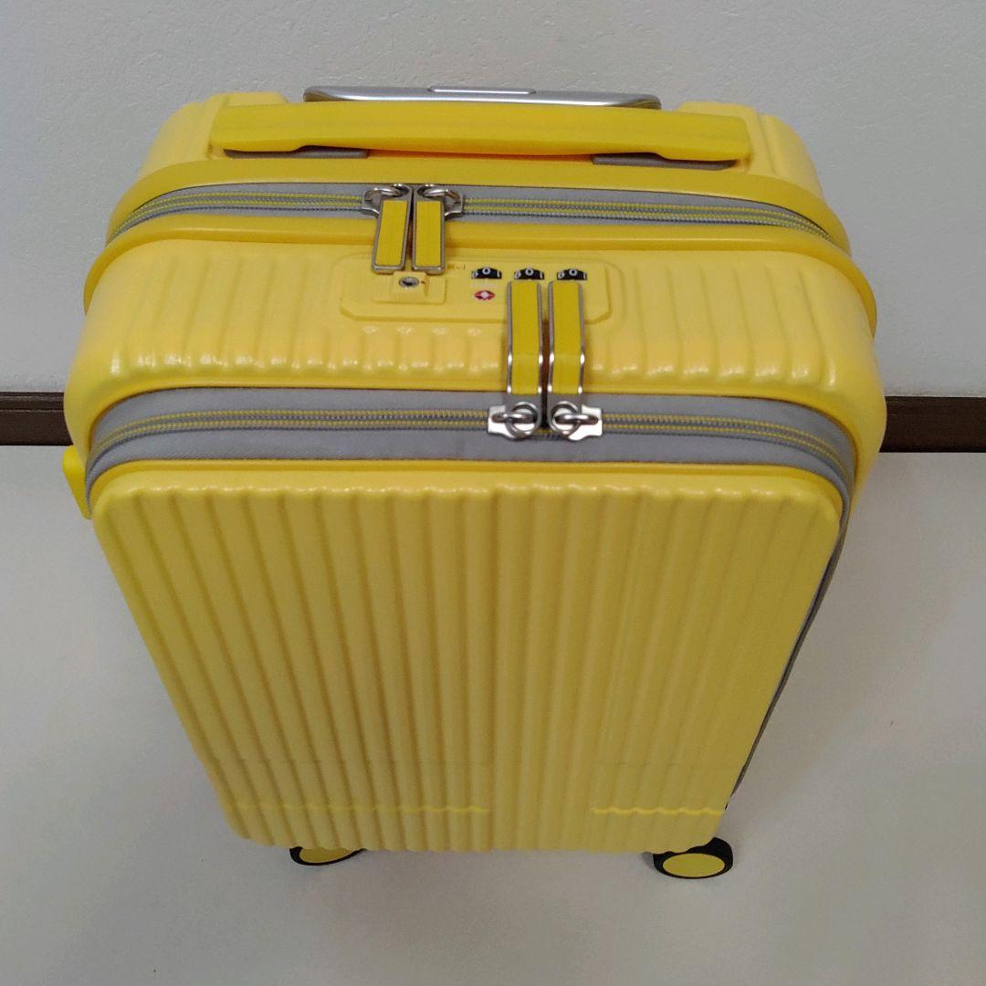イノベーター 機内持込 イエロースーツケース キャリーケース TSAロック