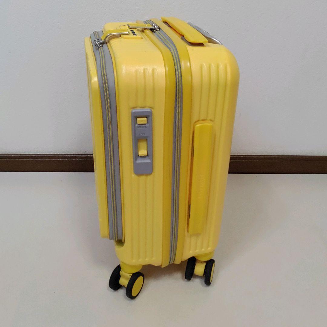 イノベーター 機内持込 イエロースーツケース キャリーケース TSAロック