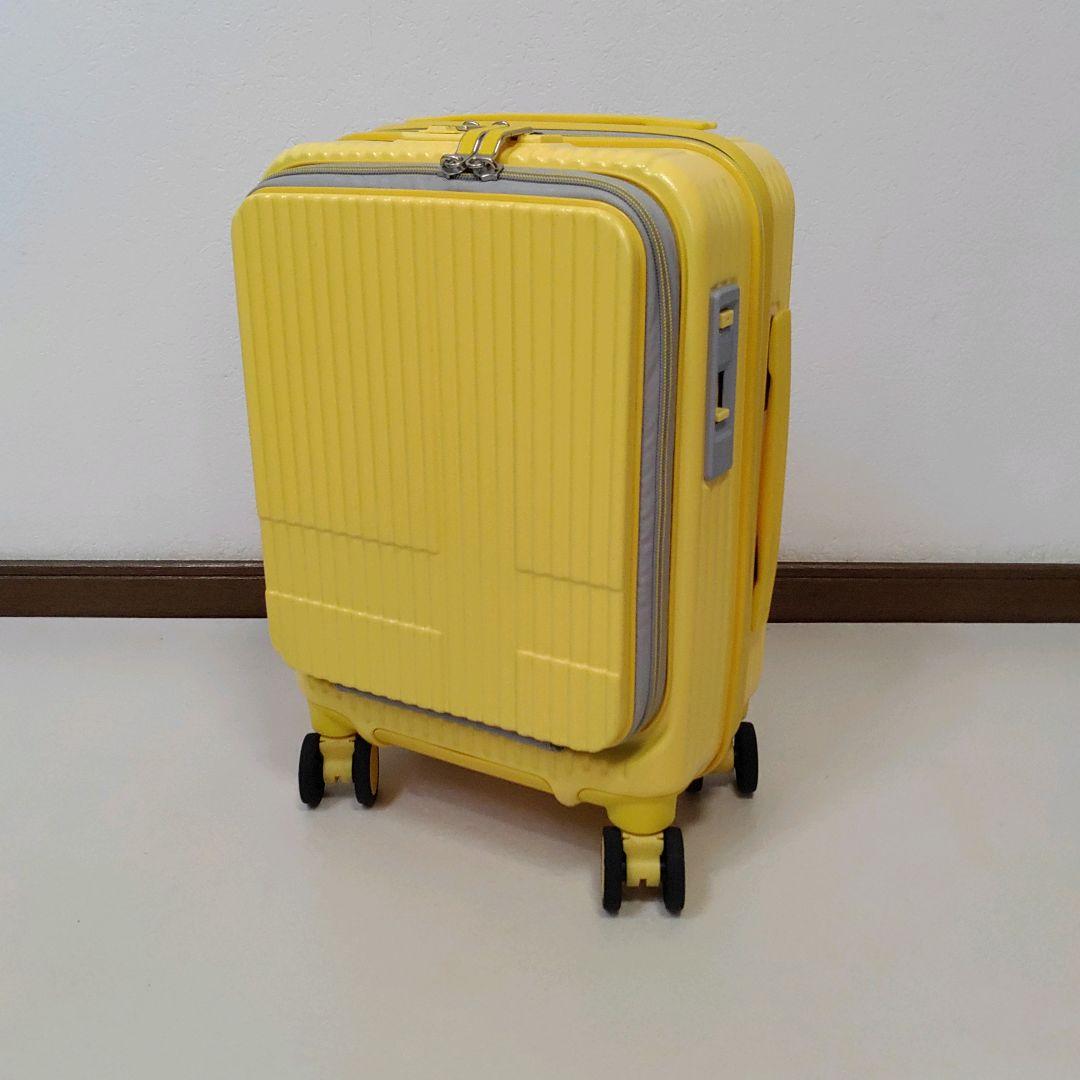イノベーター 機内持込 イエロースーツケース キャリーケース TSAロック