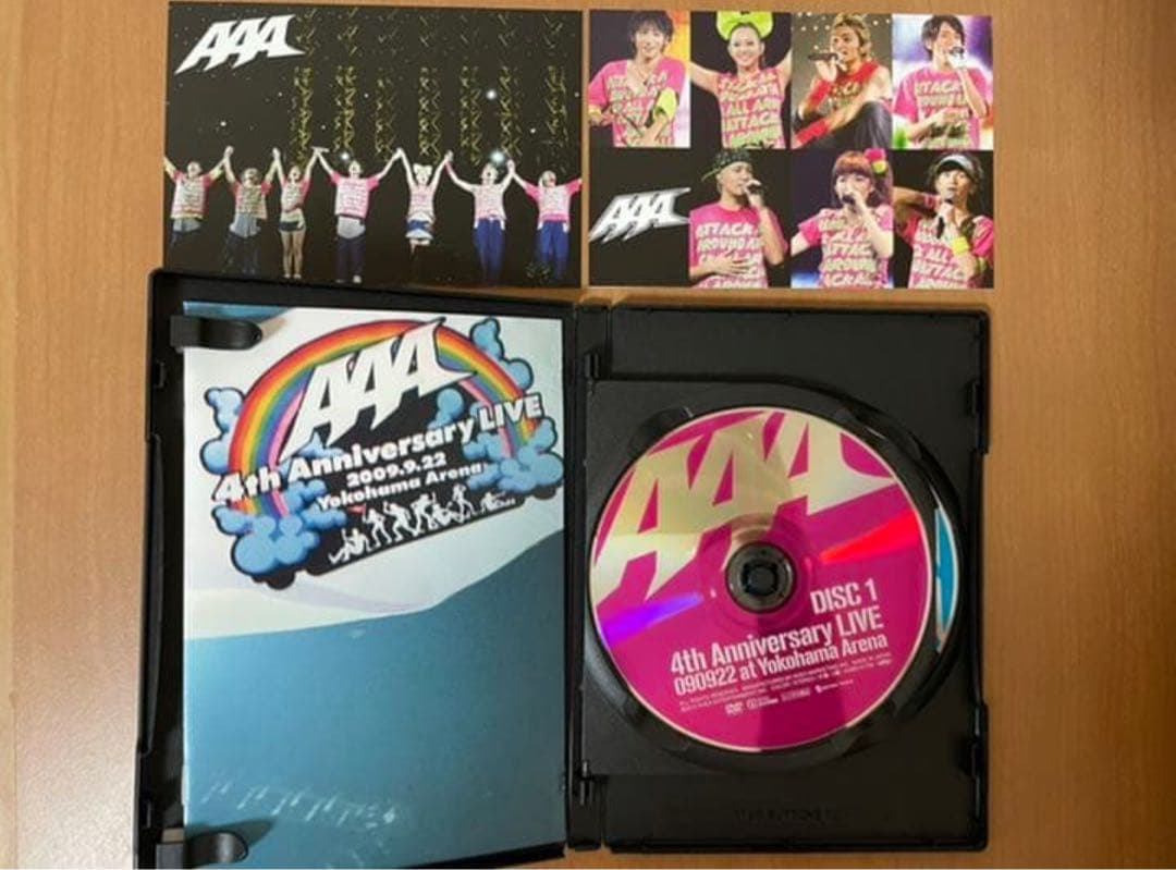 【AAA】LIVE DVD ４本セット