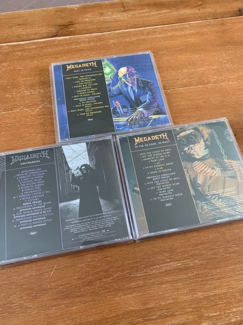 Megadeth CD 11枚 （国内盤） メガデス