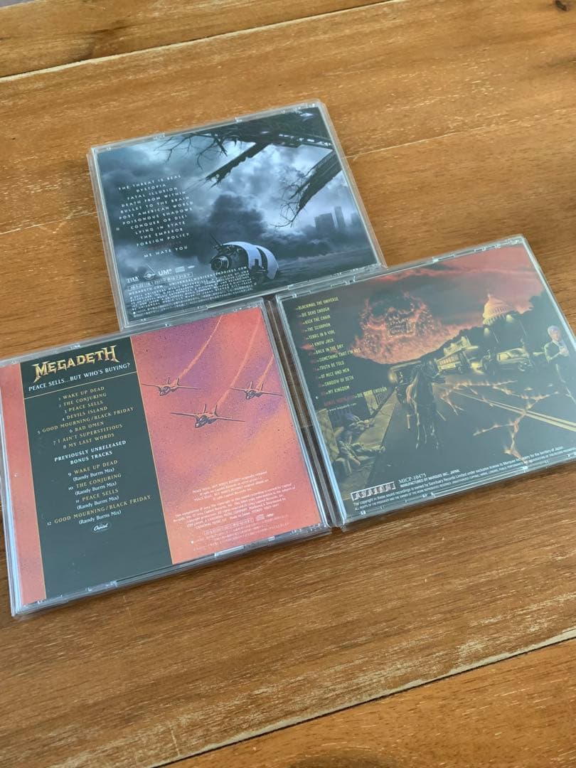 Megadeth CD 11枚 （国内盤） メガデス
