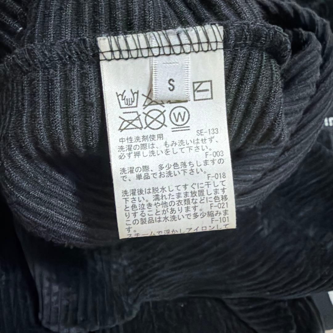 JUN&ROPE ブラック コーデュロイ セットアップ