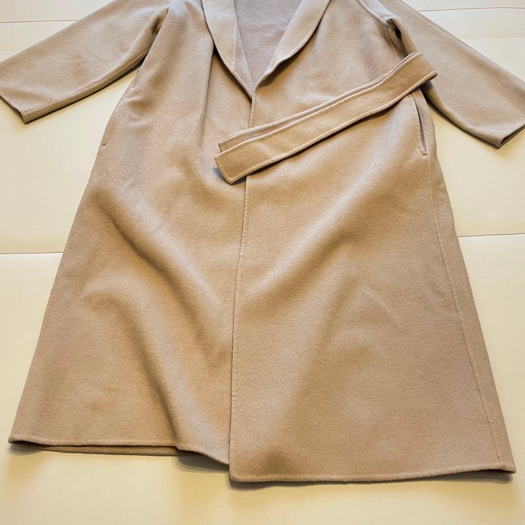 NOBLE ノーブル ショールカラーリバーコート　定価70,400円