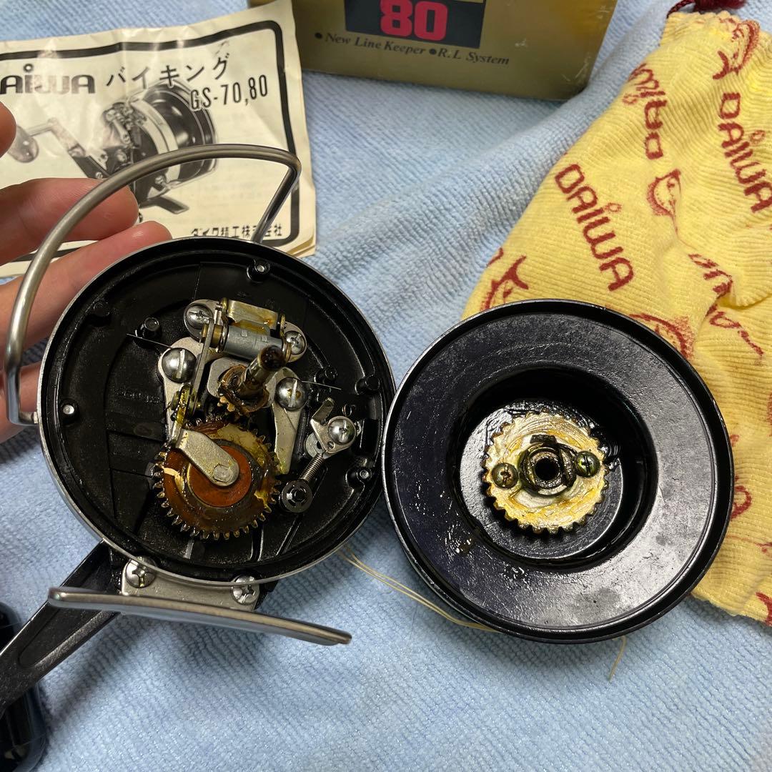 希少品超美品　Daiwa Viking GS-80 ベイトリール