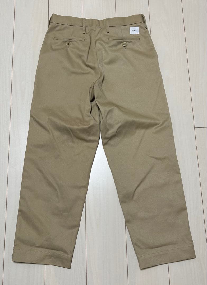 パンツ WTAPS 22SS CREASE/TROUSER/COPO TWILL 03