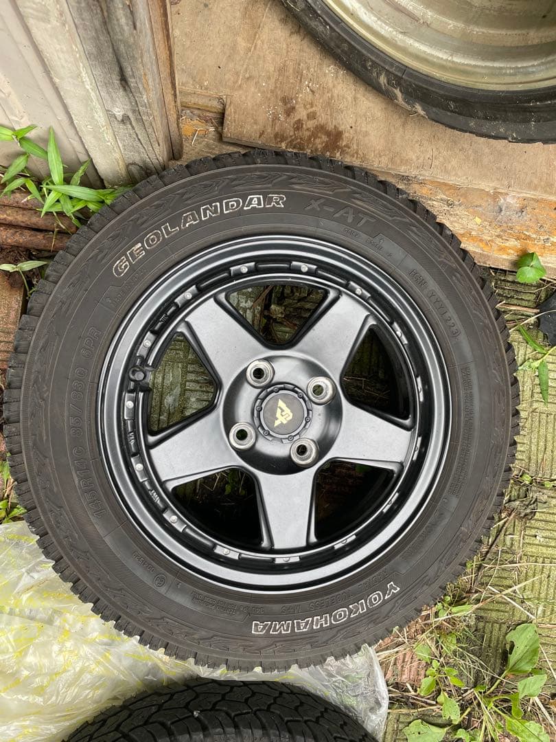 YOKOHAMA 14インチ アルジェノンホイール 5スポーク