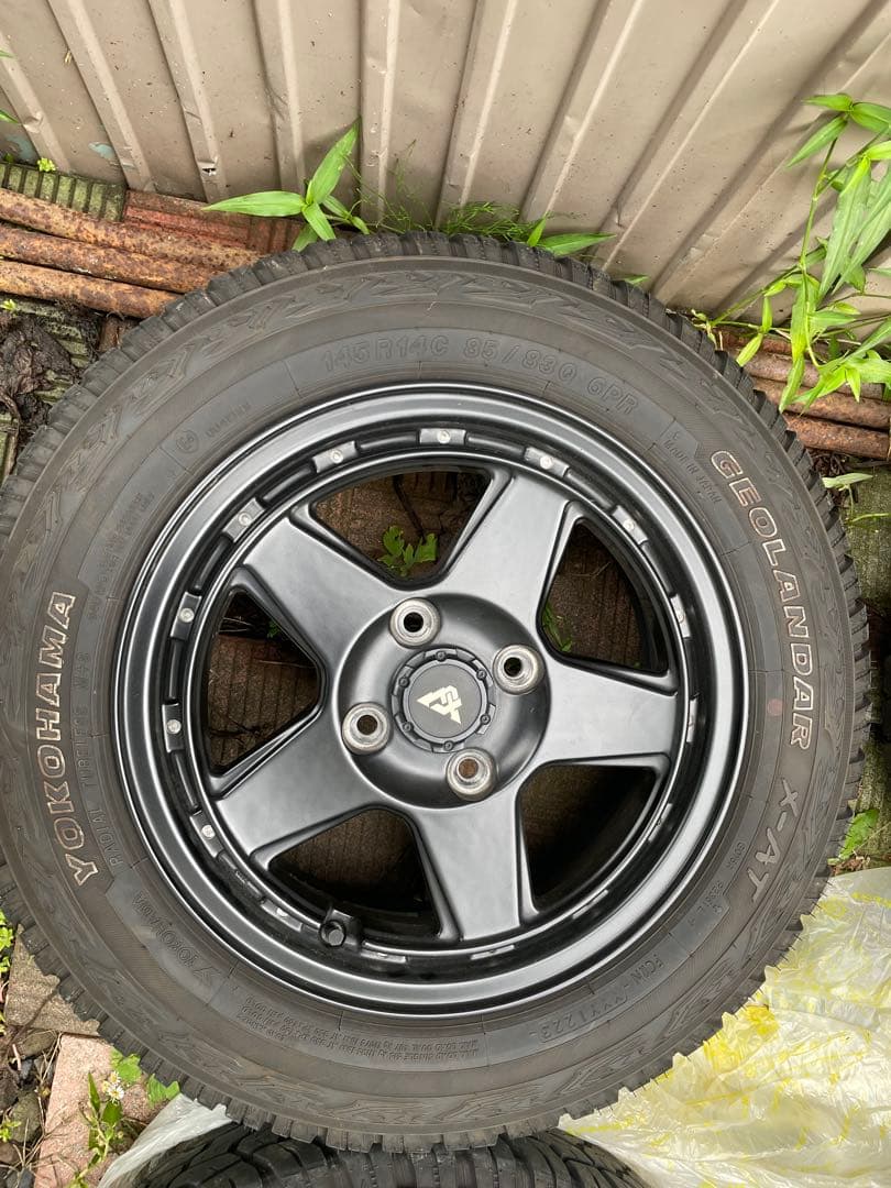 YOKOHAMA 14インチ アルジェノンホイール 5スポーク