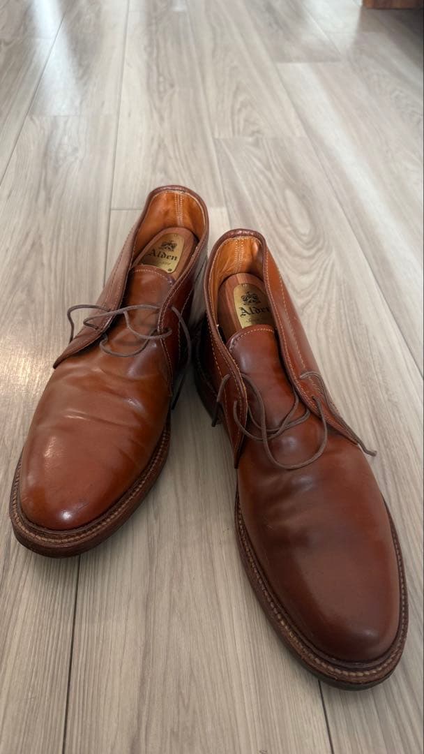 Alden　オールデン　チャッカブーツ　ウイスキー　サイズ8
