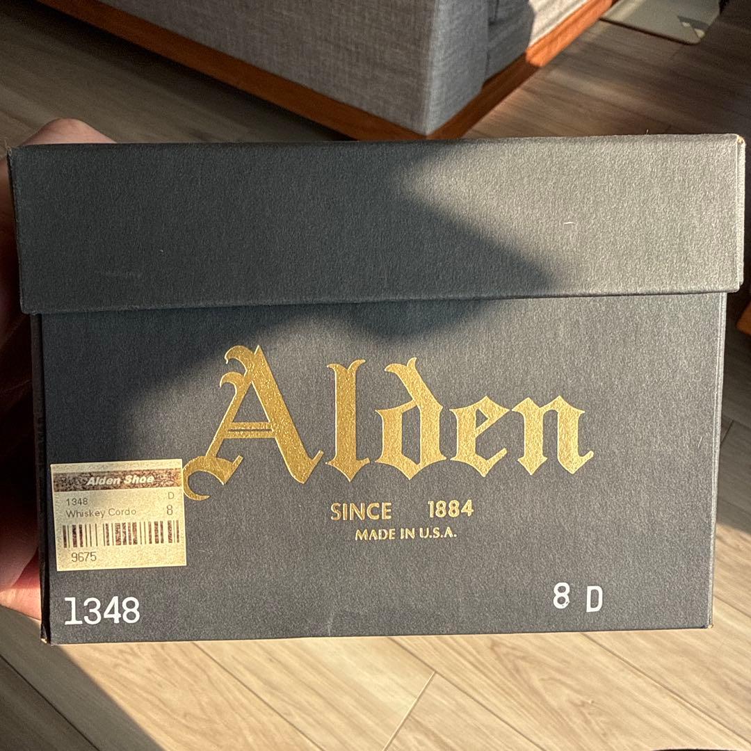 Alden　オールデン　チャッカブーツ　ウイスキー　サイズ8