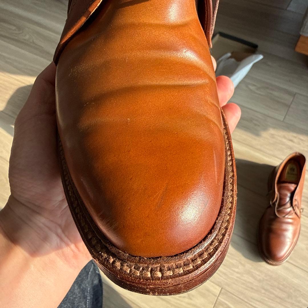 Alden　オールデン　チャッカブーツ　ウイスキー　サイズ8