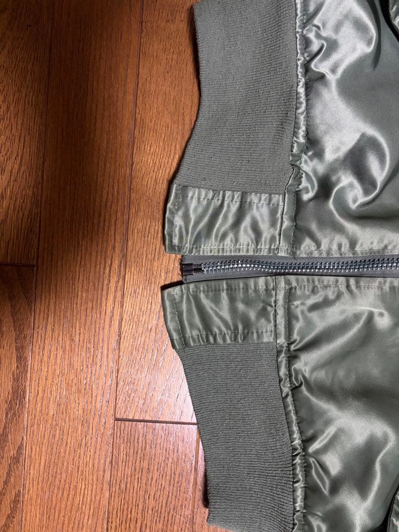 米軍実物 MA-1 IDEALジップ CORINTH製 USA製 サイズM