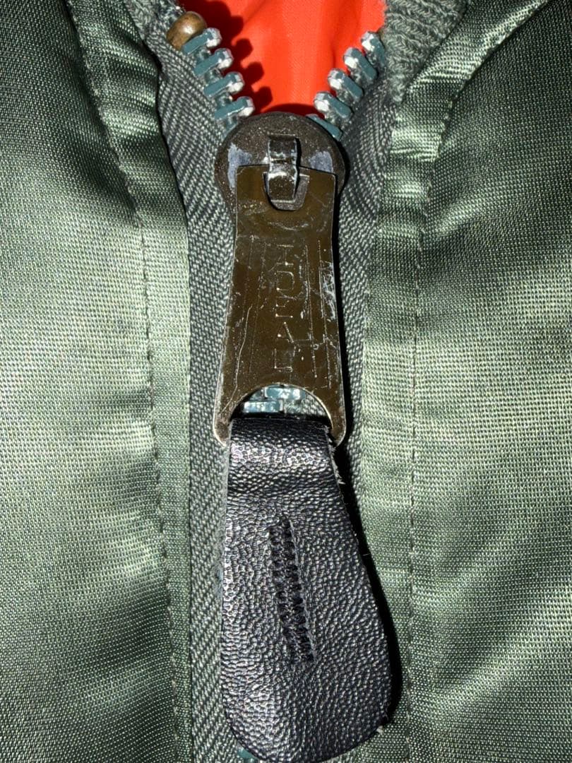 米軍実物 MA-1 IDEALジップ CORINTH製 USA製 サイズM