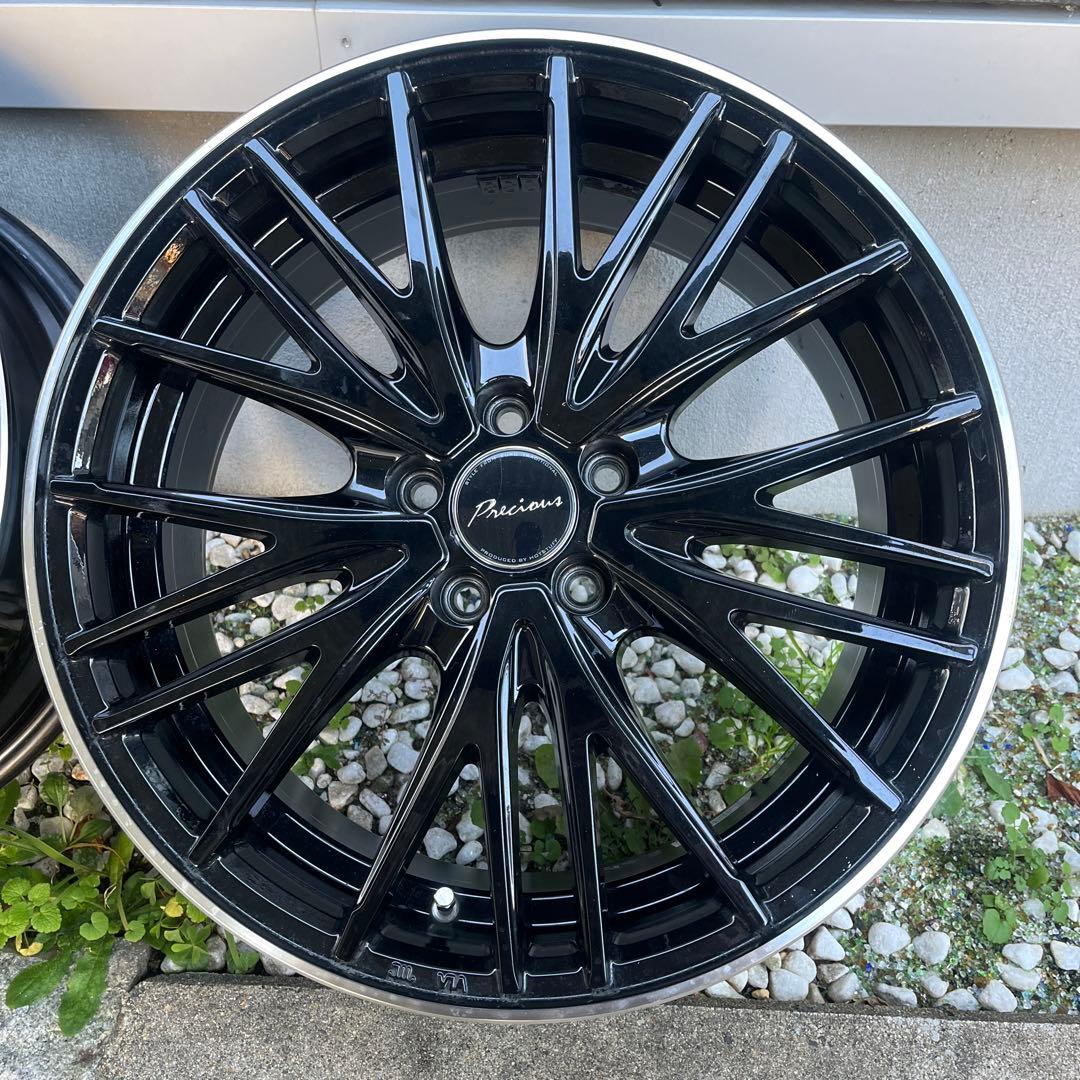 プレシャス 17in 7J +50 PCD100 ホイール4本セット