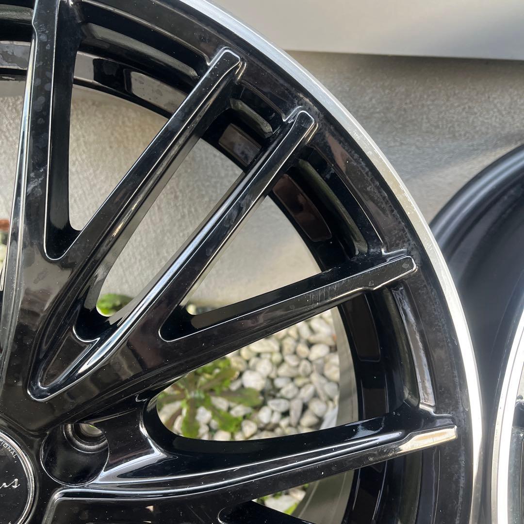 プレシャス 17in 7J +50 PCD100 ホイール4本セット