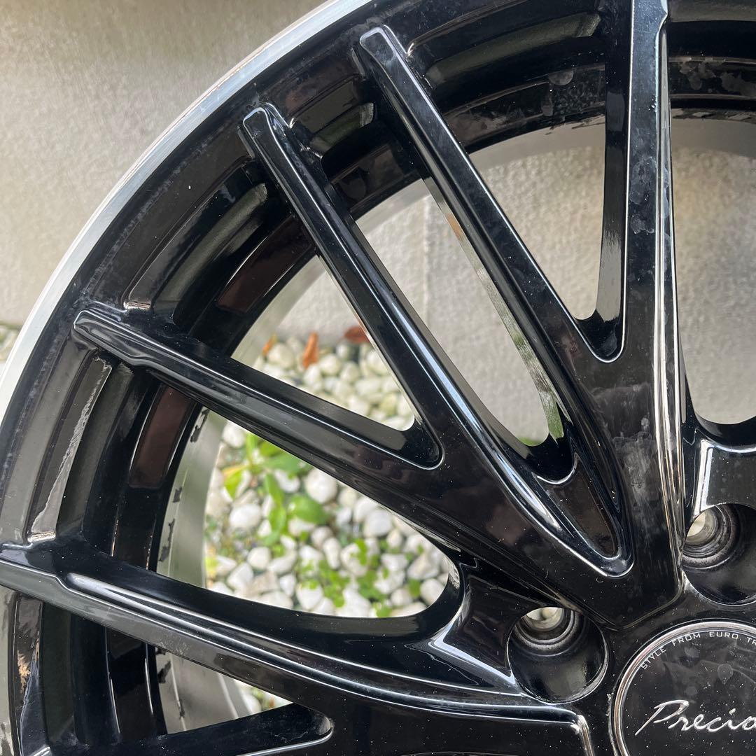 プレシャス 17in 7J +50 PCD100 ホイール4本セット