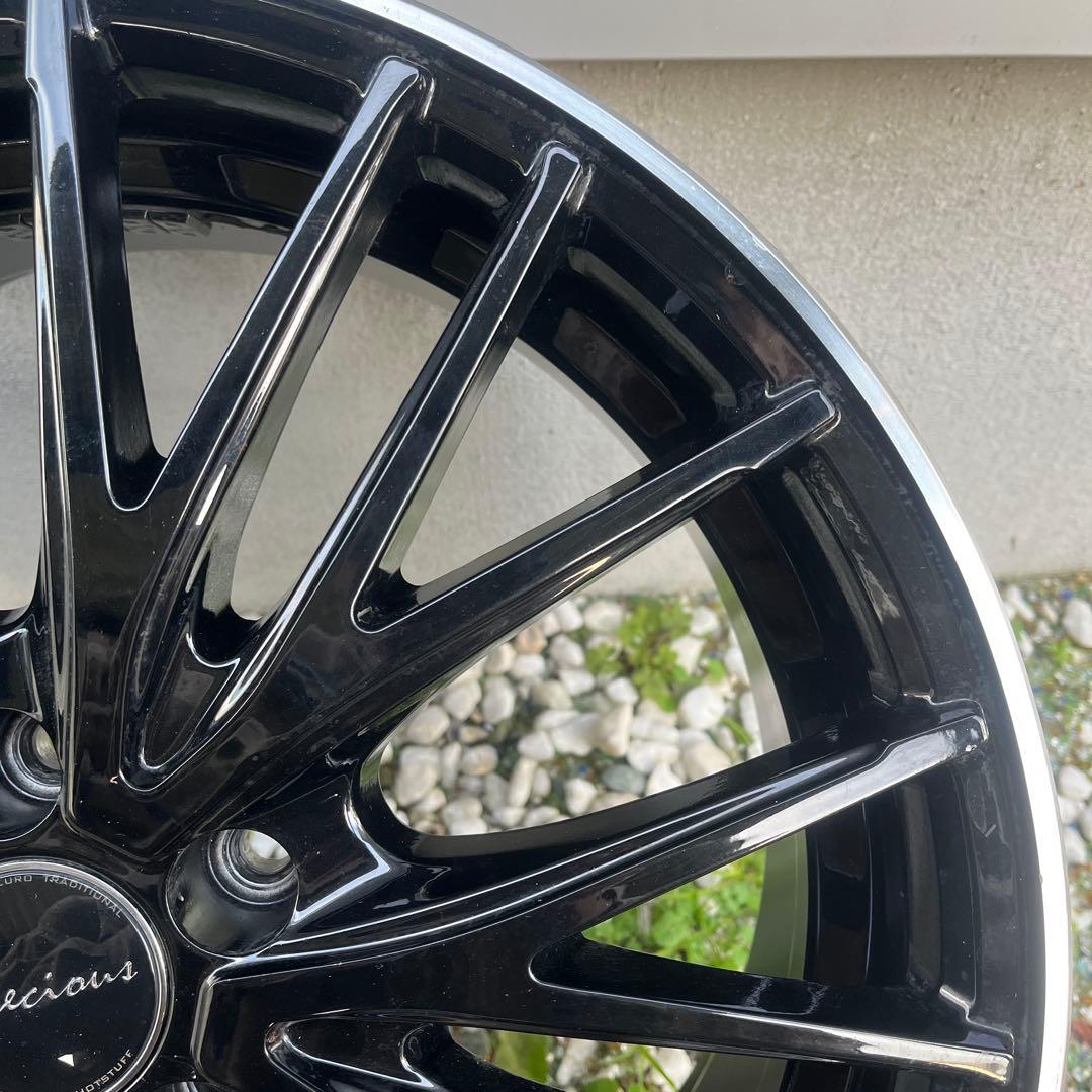 プレシャス 17in 7J +50 PCD100 ホイール4本セット