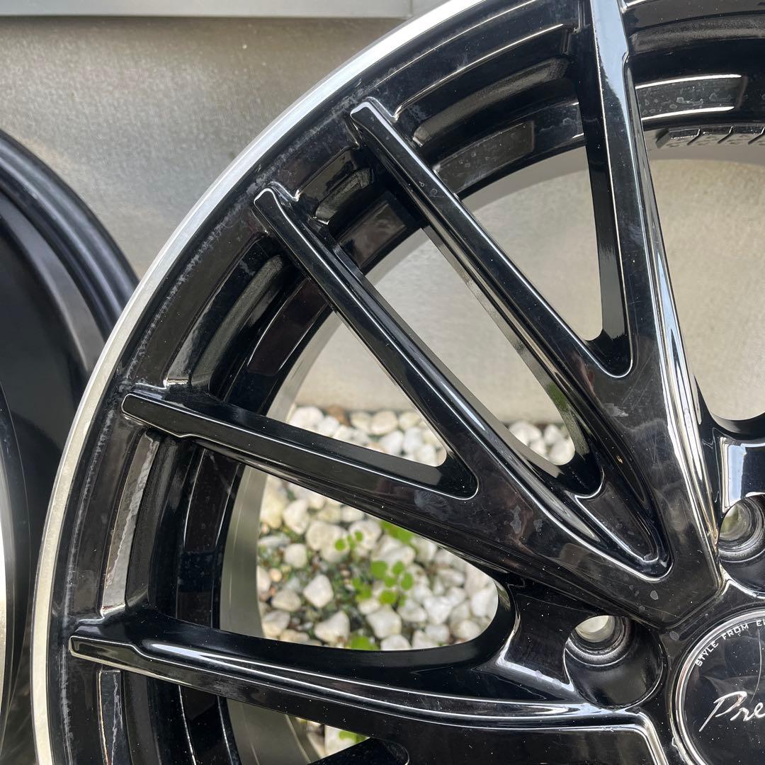 プレシャス 17in 7J +50 PCD100 ホイール4本セット