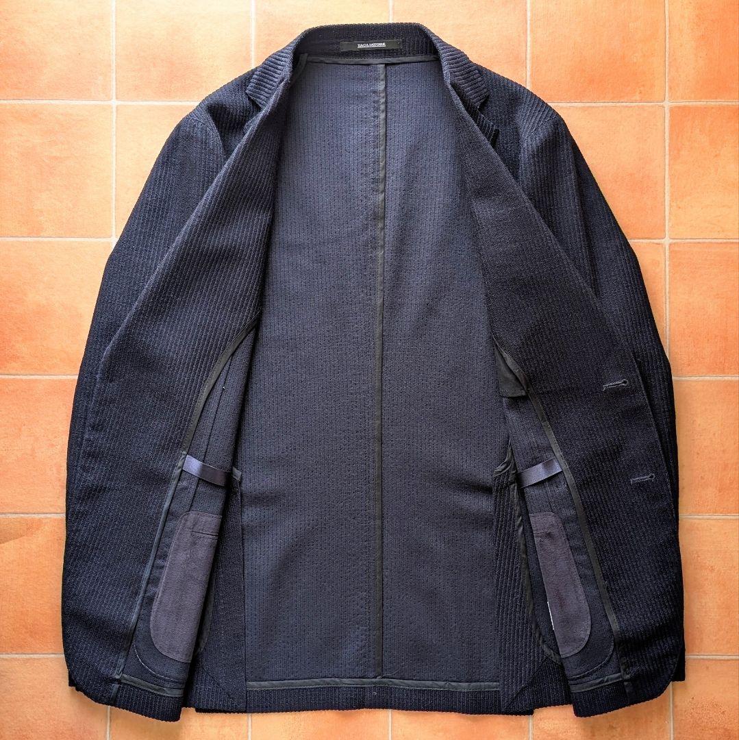 【近年モデル】TAGLIATORE Dakar ネイビー ジャケット 46サイズ