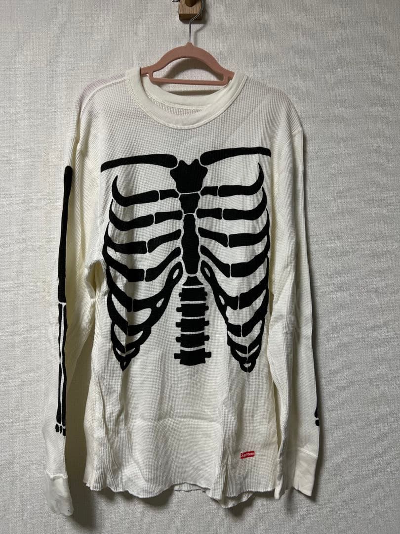 Supreme Hanes骨格プリント サーマル