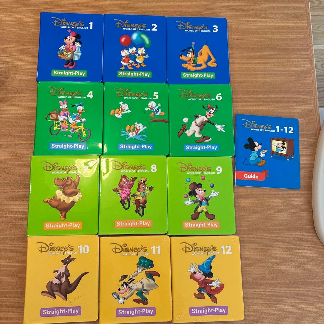 ストレートプレイDVD　新子役　字幕あり　ディズニー英語システム